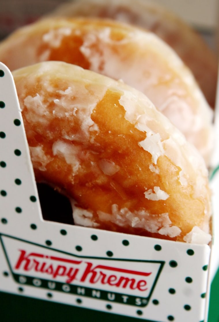 Image: Krispy Kreme donuts